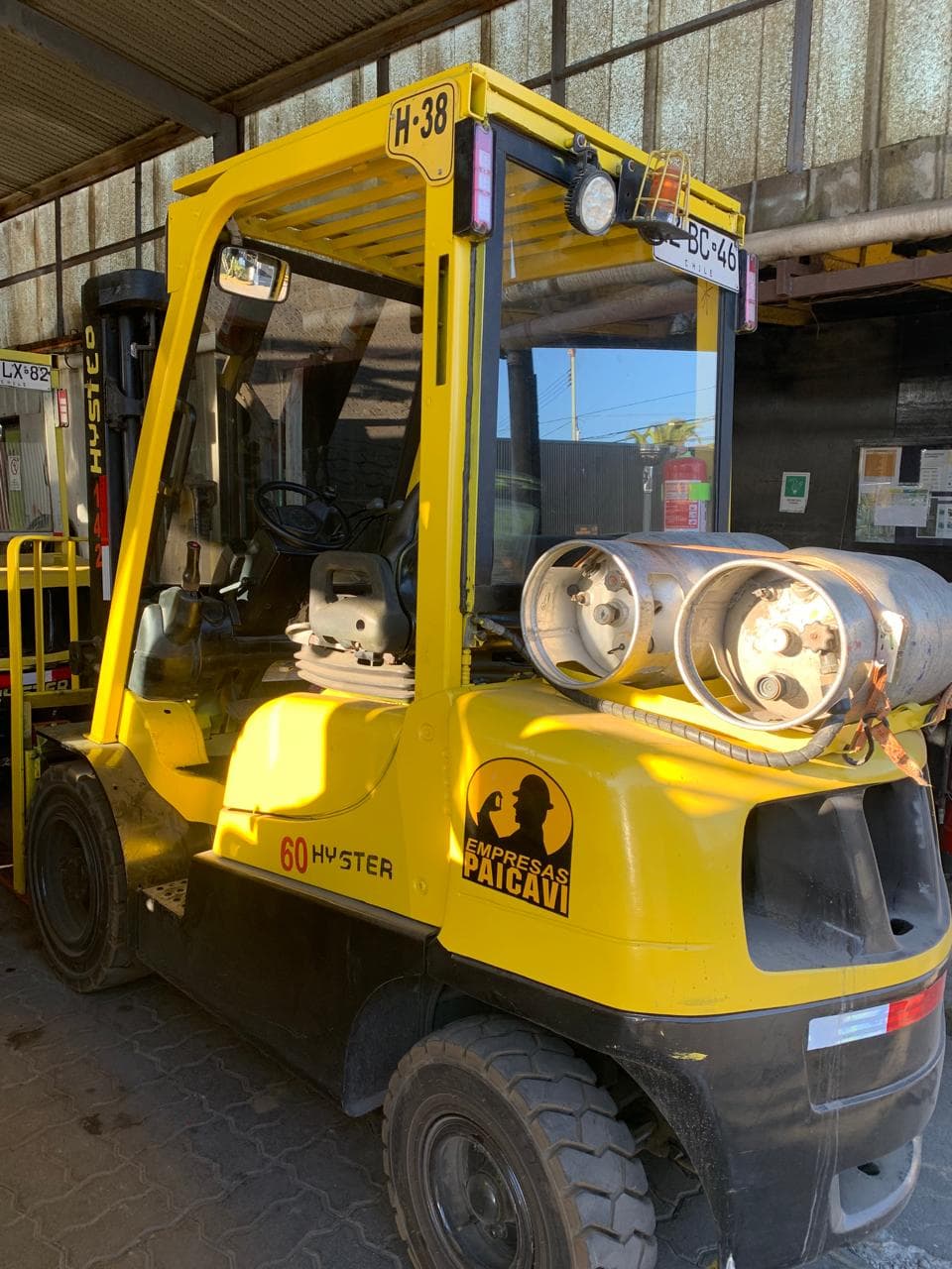 Hyster H60FT - Grúa horquilla Hyster 3 Toneladas